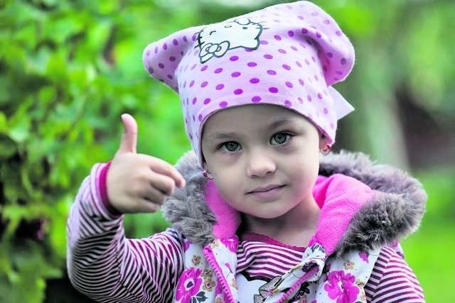 Klaudia ma 3 lata i choruje na nowotwór złośliwy. Szansą dla niej jest bardzo kosztowna terapia we włoskiej klinice.