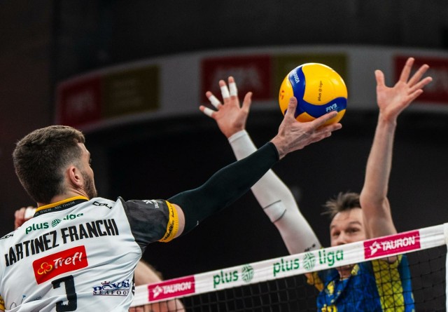 Mecz siatkówki Trefl Gdańsk - PSG Stal Nysa w Ergo Arenie (22.03.2024)