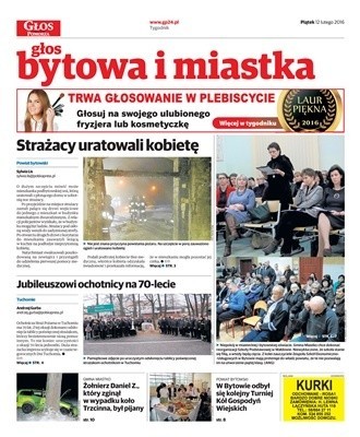 W piątkowym Głosie Bytowa/Miastka (wydanie z 12 lutego)