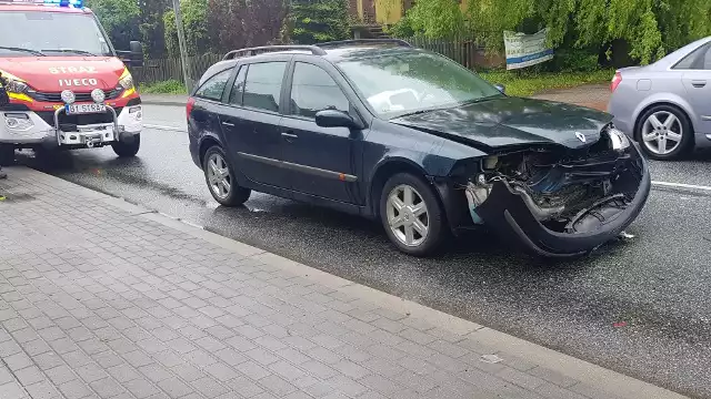 Zabłudów. Wypadek na DK19. Trzy osoby trafiły do szpitala. Były utrudnienia w ruchu