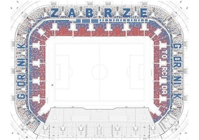 Górnik Zabrze - wizualizacja stadionu