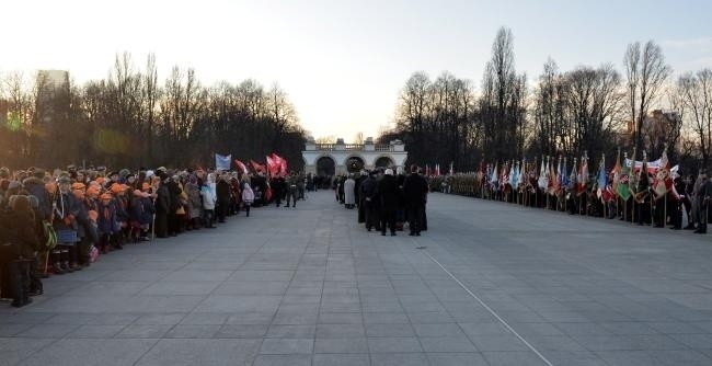 Uroczystości przy Grobie Nieznanego Żołnierza na placu...