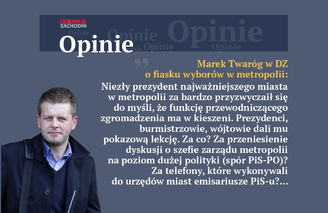 Twaróg o fiasku w metropolii: Zły dzień Krupy