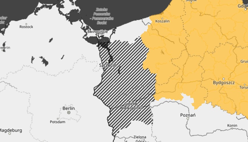 Jest ostrzeżenie burzowe w Szczecinie i regionie. W prognozie również grad