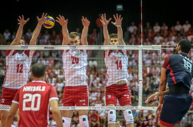 09.08.2019 gdansk.  hala ergo arena.  kwalifikacje olimpijskie tokio 2020. fivb volleyball men's iqqt 2019 gdansk - mecz grupy d polska - tunezja. nz.  fot. karolina misztal / polska press/dziennik baltycki