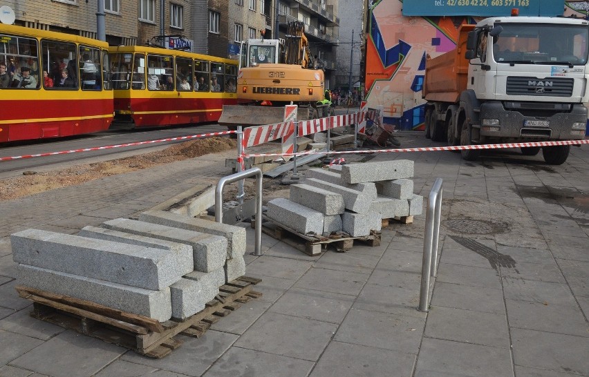 Przystanki MPK Łódź na ul. Żwirki zostaną przeniesione [ZDJĘCIA]