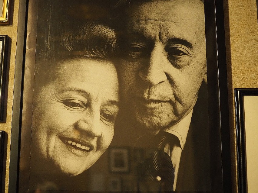 Portret Artura Rubinsteina z żoną Anielą ze zbiorów Muzeum...