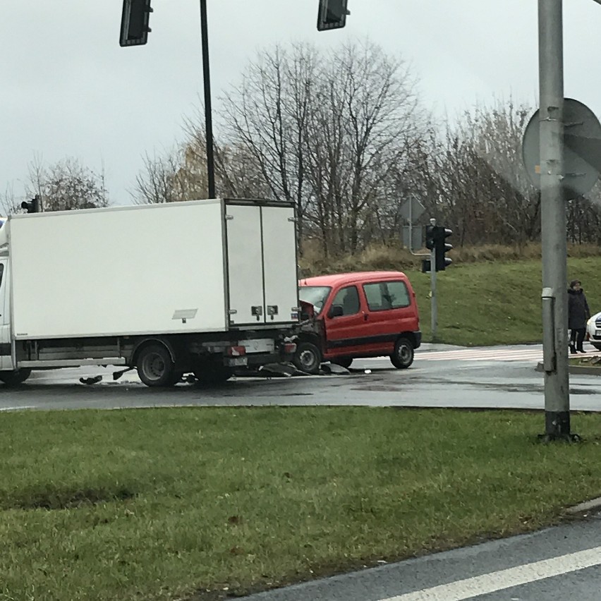 Stłuczka na Felinie. Utrudnienia w ruchu w kierunku Świdnika