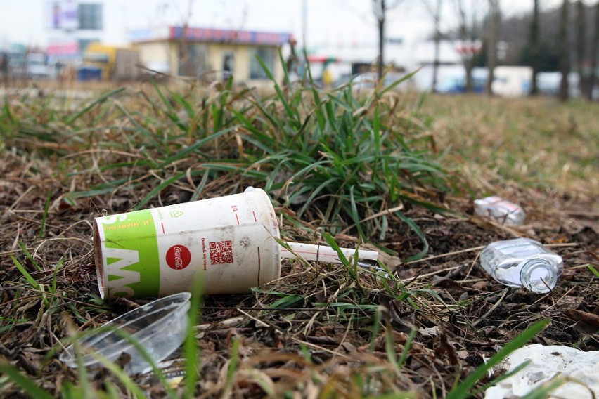 Śmieci zmorą mieszkańców Wieniawy. Wszystko przez klientów pobliskiego McDonald's