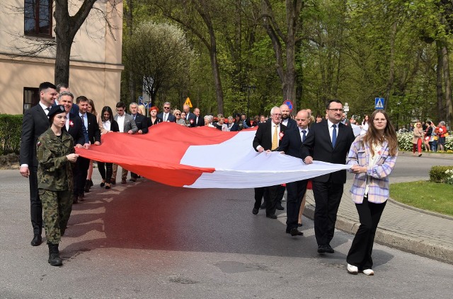 Uroczystości 3 Maja w Krzeszowicach