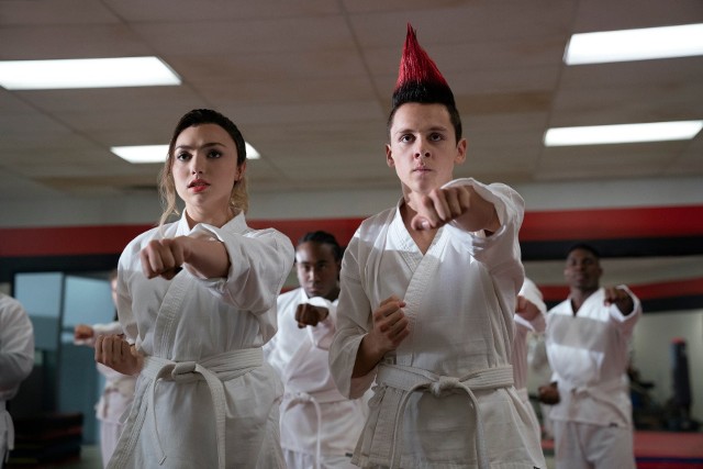 "Cobra Kai" - Netflix - sezon 3 - 1 styczniaW Nowy Rok na Netfliksie pojawi się nowy sezon serialowej kontynuacji kultowego "Karate Kida"! Daniel LaRusso i Johnny Lawrence są już dojrzałymi mężczyznami, ale ich konflikt nigdy się nie zakończył. W premierowych odcinkach główni bohaterowie będą jednak musieli połączyć siły, a los skieruje ich nawet do ojczyzny karate, na Okinawę!Netflix