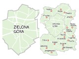 Zielona Góra połączyła się z gminą. Mamy szóste największe miasto w Polsce (mapa)