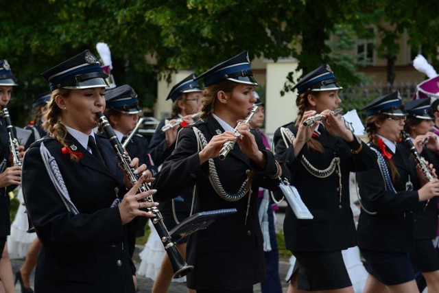 Parada orkiestr dętych OSP W Częstochowie