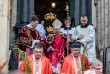 Kraków. Abp Marek Jędraszewski odprawił mszę świętą na Wawelu i poświęcił palmy wielkanocne [ZDJĘCIA]