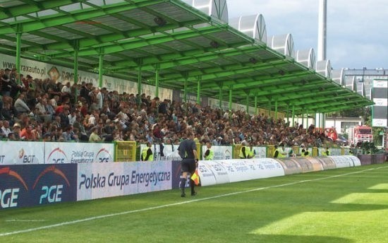 Kibice ŁKS zasiądą na stadionie w Bełchatowie?