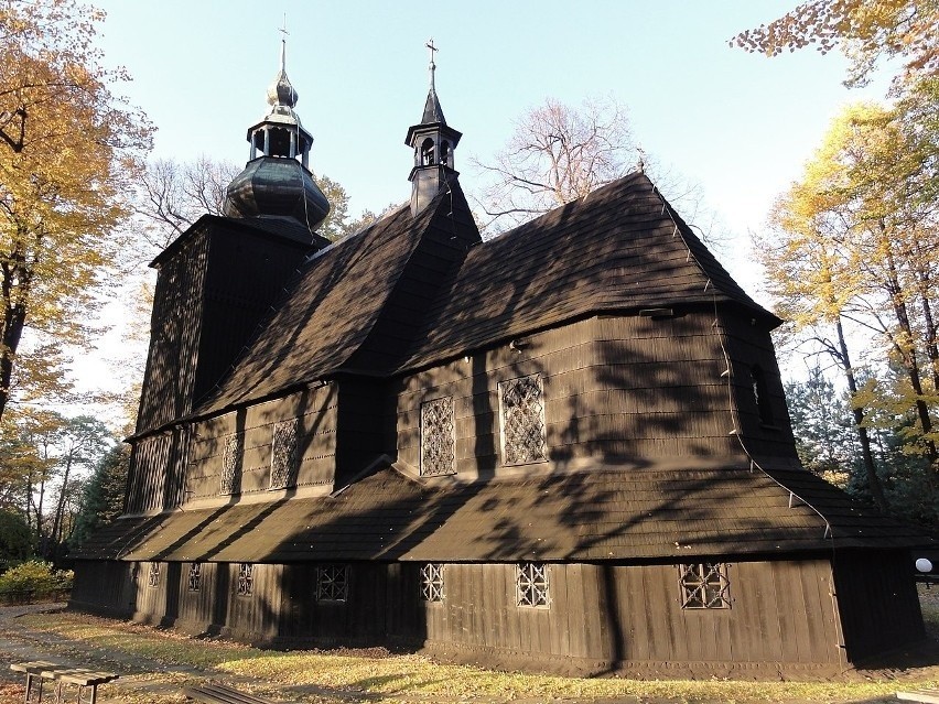 Drewniany kościół pw. św. Barbary w Bielsku-Białej -...