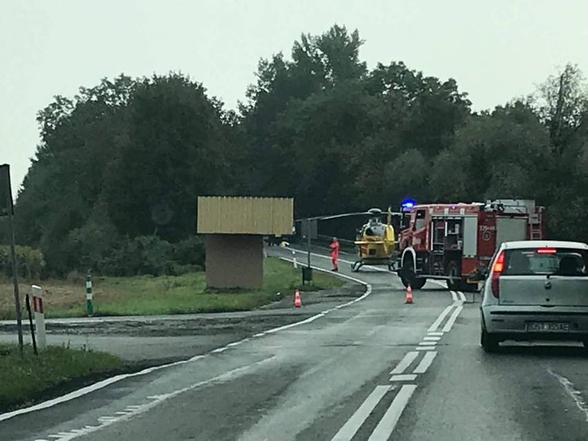 Śmiertelny wypadek pod Wrocławiem. Nie żyje rowerzysta