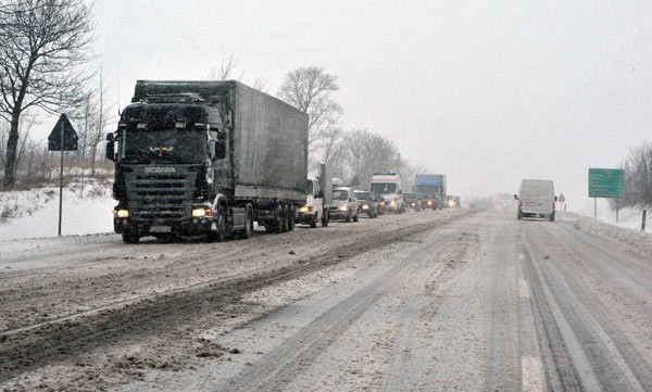 Zima znów zaatakowala na Podkarpaciu...