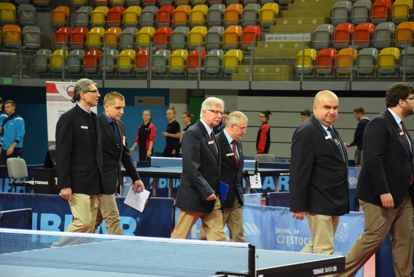 Mistrzostwa Polski w tenisie stołowym w Hali Sportowej Częstochowa ZDJĘCIA