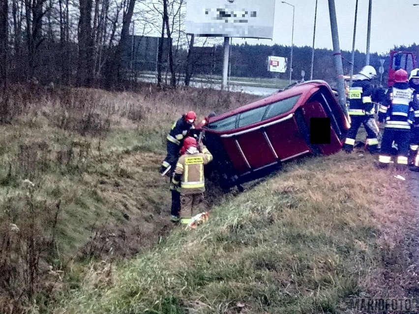 Do wypadku na rondzie im. Szczakiela w Opolu (wylotówka na...