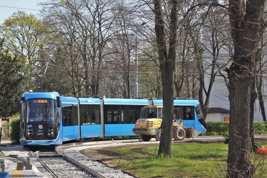 Tramwaje wracają na ulicę Olszewskiego we Wrocławiu.