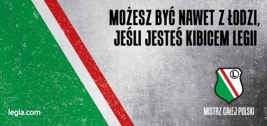 Tak Legia promuje się w innych miastach