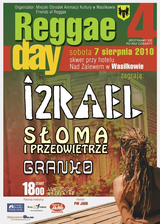 Reggae day to jedna z niewielu imprez koncertowych w naszym regionie całkowicie zorientowana na muzykę reggae