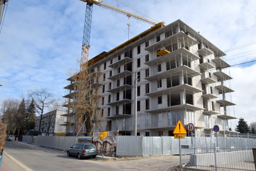 City Park Apartament powstaje w Starachowicach. Właśnie mija rok od rozpoczęcia budowy. Jak teraz wygląda budynek? Zobacz zdjęcia