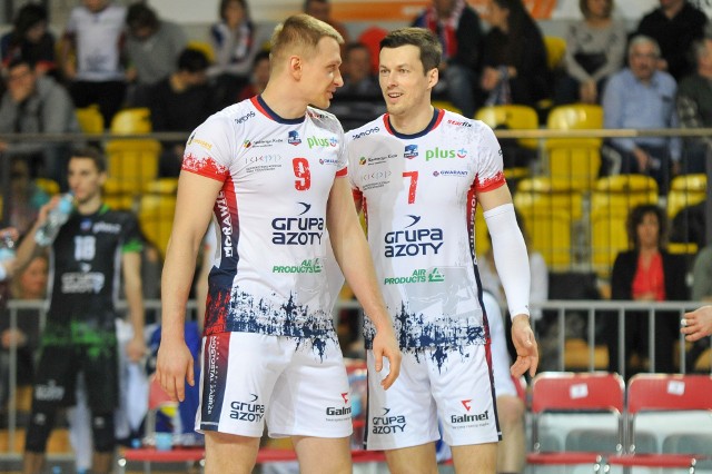 Łukasz Wiśniewski (z lewej) i Rafał Buszek znów pokazali się w Lidze Mistrzów z dobrej strony.
