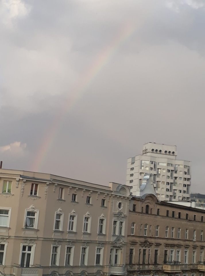 Piękna tęcza pojawiła się nad Wrocławiem [ZDJĘCIA]