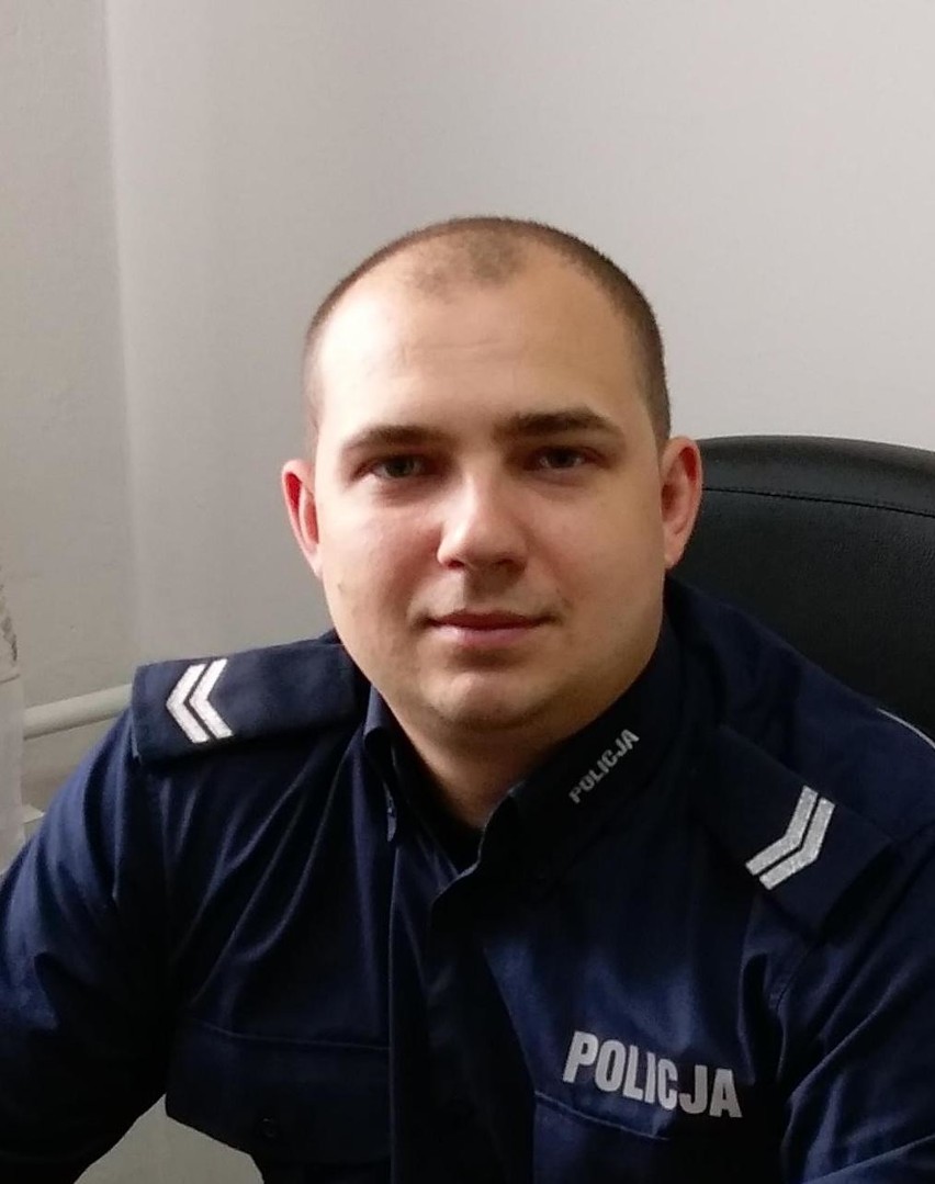 st. sierż. Kamil Lemek, Komisariat Policji w Nowym Żmigrodzie