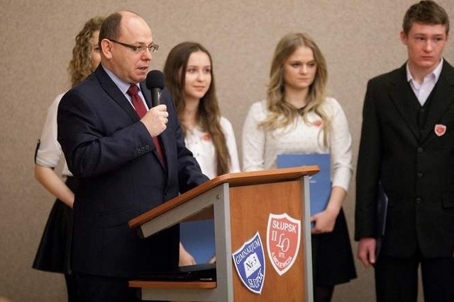 Podpisanie porozumienia między Akademią Pomorską i II LO.