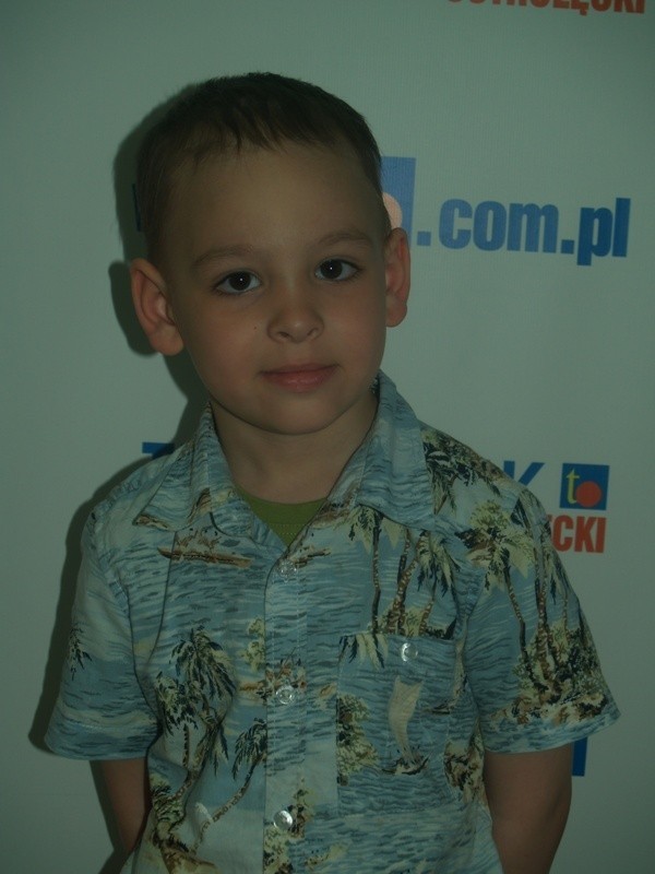 26. Eryk Krawczak ma 5 lat. Mieszka w Ostrołęce. Uwielbia...