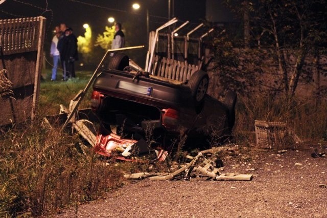 Wypadek na ul. Działkowej w Zielonej Górze.