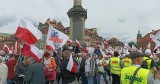 Marsz Solidarności „Precz z Zielonym Ładem” w Warszawie. Są tysiące protestujących