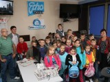 Nasi najmłodsi czytelnicy zwiedzali kielecką redakcję "Echa Dnia"