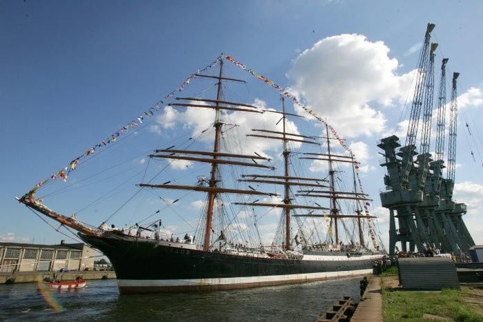 "Sedov" w Szczecinie...