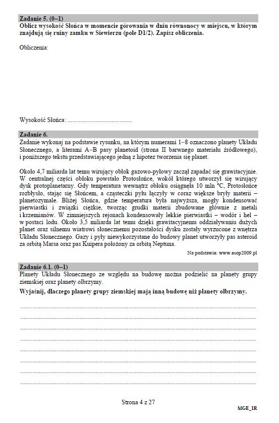 Matura próbna 2020 - geografia 7.04.2020. ARKUSZ CKE. Jakie pytania na maturze online z geografii na poziomie rozszerzonym? Kiedy wyniki? 