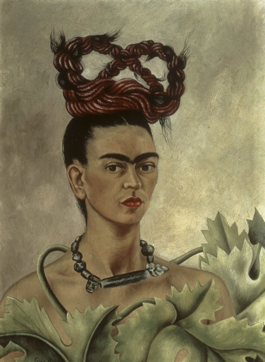 Frida Kahlo, Autoportret z warkoczem