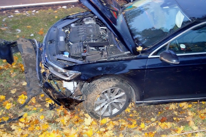 Wypadek koło Zajączkowa (wideo, zdjęcia)