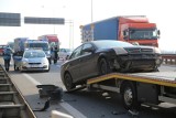 Wypadek na Autostradowej Obwodnicy Wrocławia. Są duże utrudnienia 