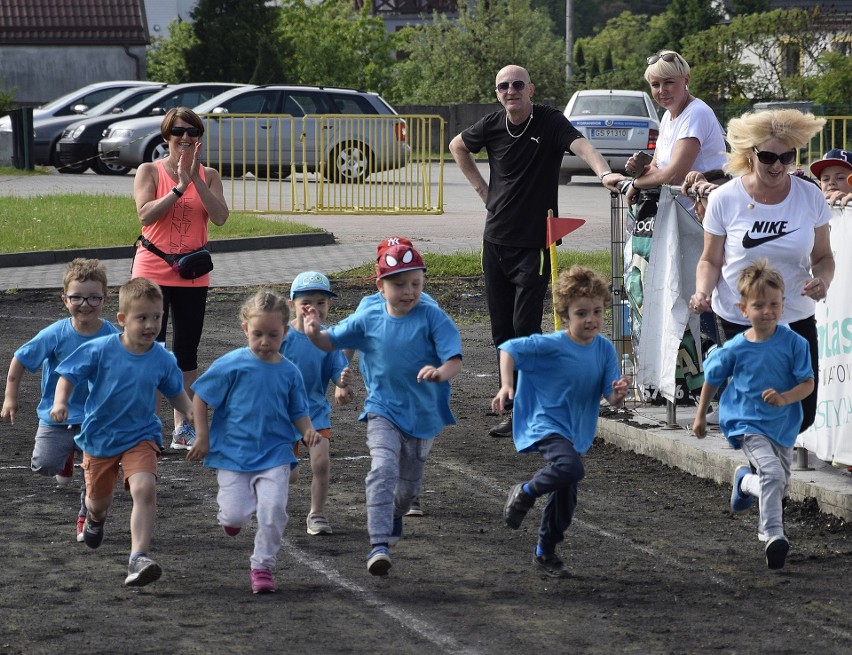 Maraton miasteckich przedszkolaków