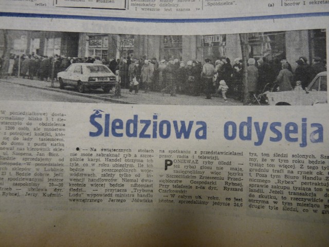 Kurier Lubelski z 10 grudnia 1986 roku.