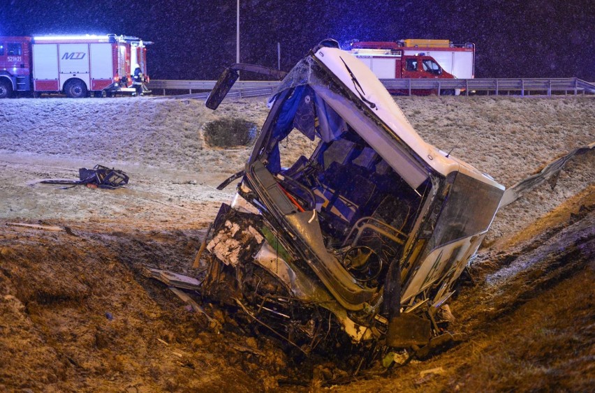 Po dwóch wypadkach ukraińskich autokarów, w których zginęło 7 osób, GDDKiA zamknęła MOP Kaszyce na autostradzie A4