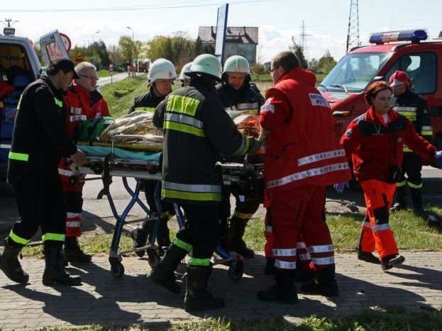 Wypadek pod Kołobrzegiem. Rannych zostało 5 osób.