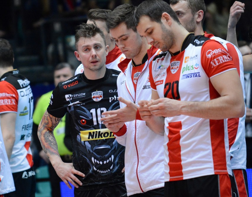 Nici z Pucharu Polski. Asseco Resovia przegrała ze Skrą Bełchatów 1:3 [ZDJĘCIA]