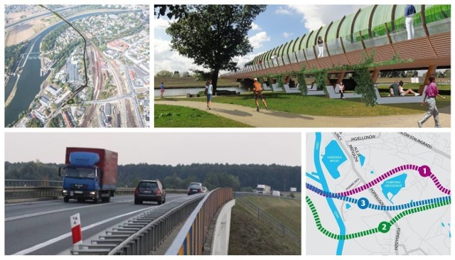 Koncepcja trasy średnicowej zakłada, że będzie się ona rozpoczynać za dworcem kolejowym w okolicy Bursy na ul. Struga i skończyć się na ul. Prószkowskiej w okolicy ronda Politechniki Opolskiej