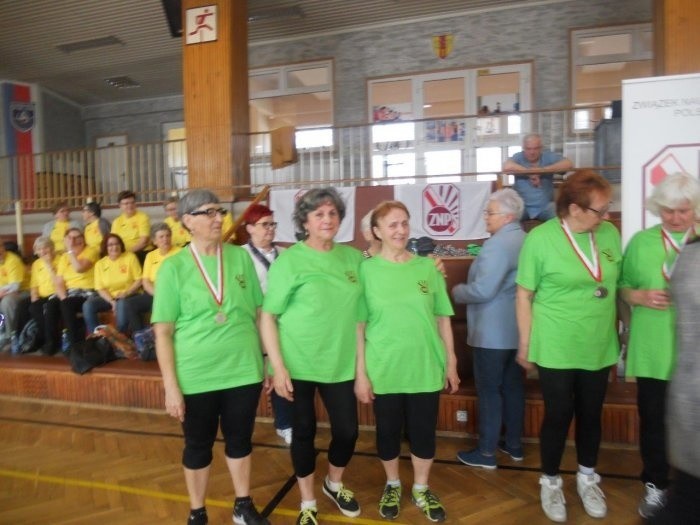 Aktywni seniorzy z Bielin wzięli udział w Spartakiadzie