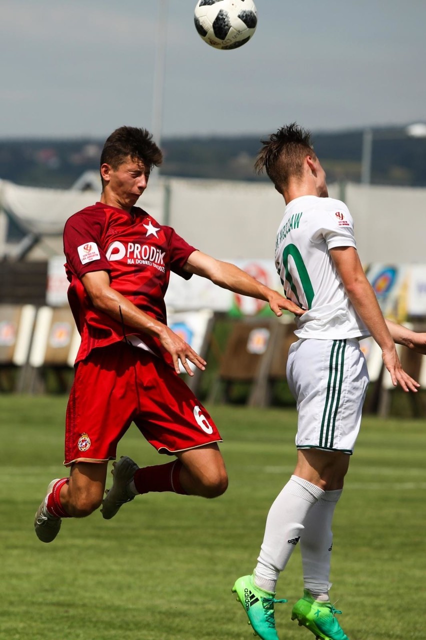 Wisła Kraków. Porażka ze Śląskiem Wrocław w pierwszym meczu Centralnej Ligi Juniorów U-18 [ZDJĘCIA, WIDEO]