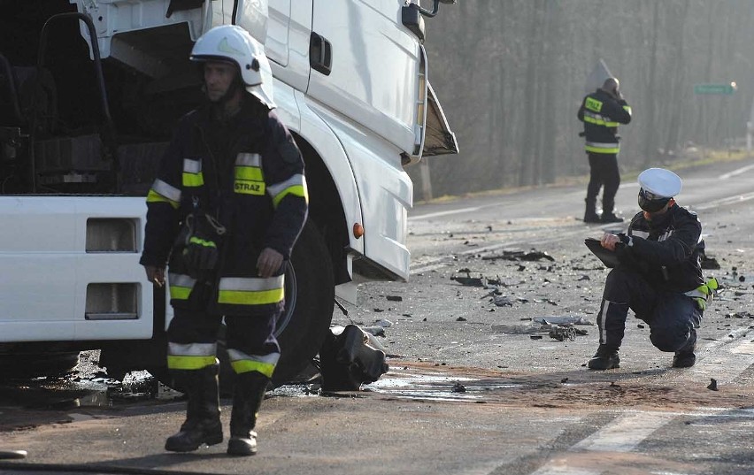 Śmiertelny wypadek koło Biesiekierza